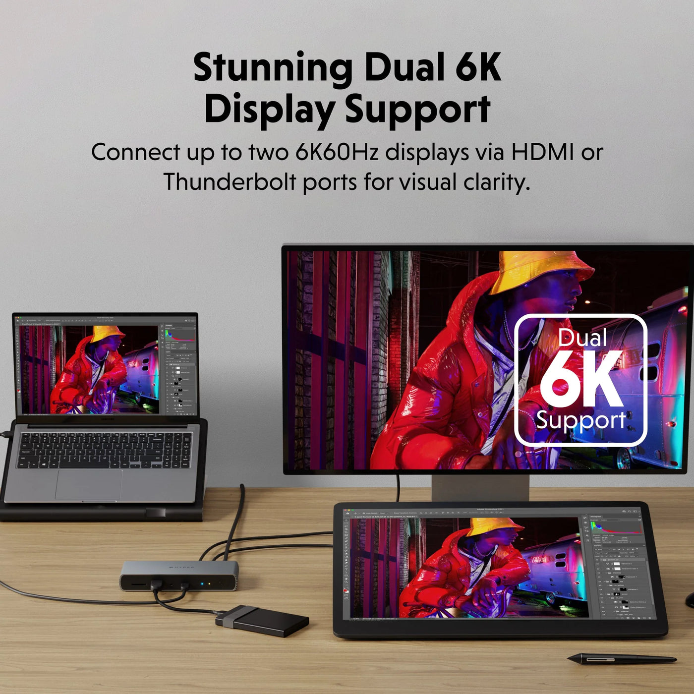 HyperDrive Thunderbolt 4 Docking Station (2 Downstream Ports)