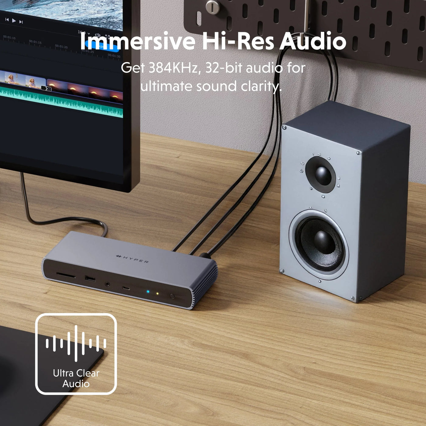 HyperDrive Thunderbolt 4 Docking Station (2 Downstream Ports)
