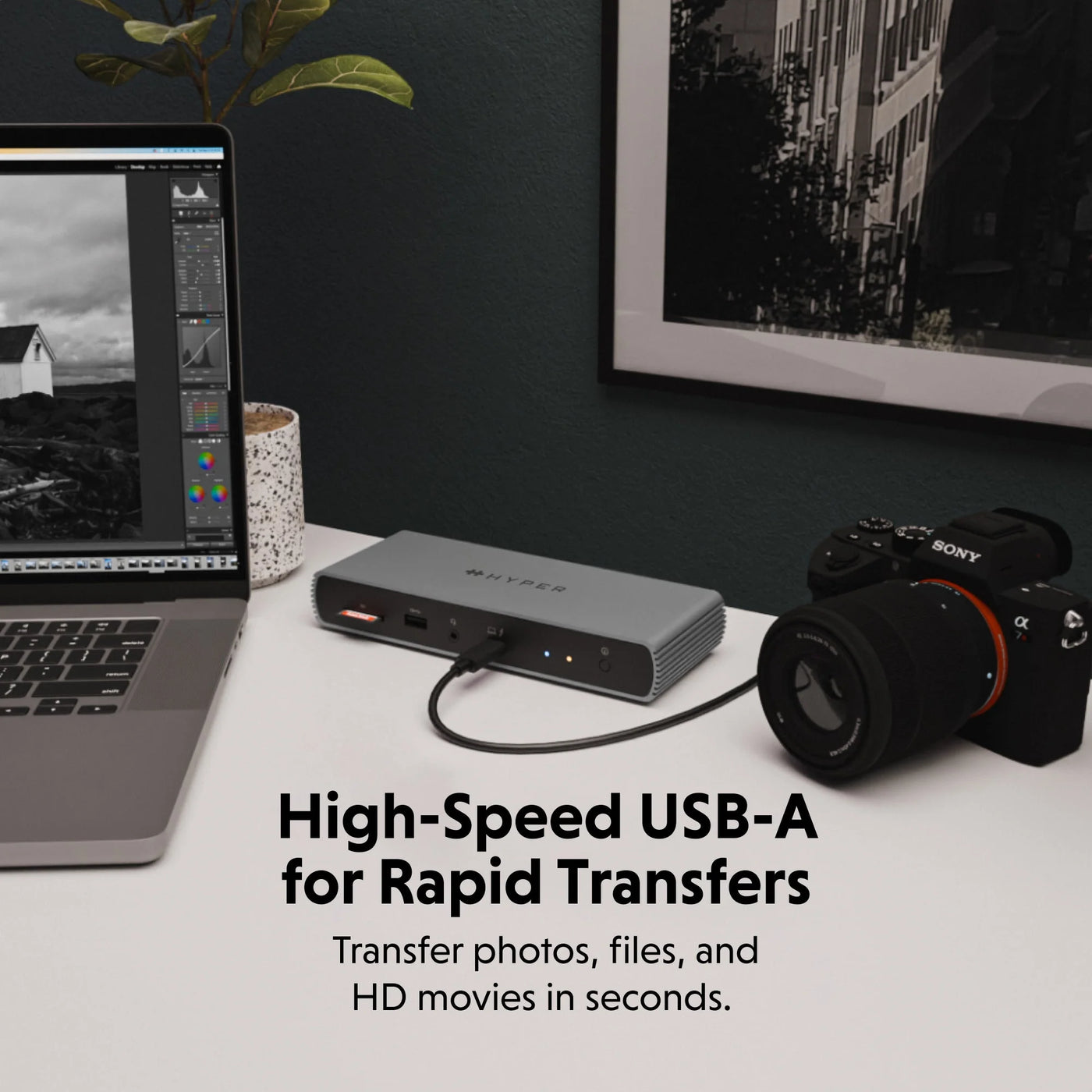 HyperDrive Thunderbolt 4 Docking Station (2 Downstream Ports)