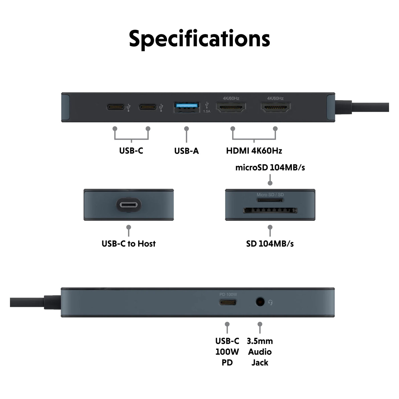 HyperDrive Flex 9 Port USB-C Dock