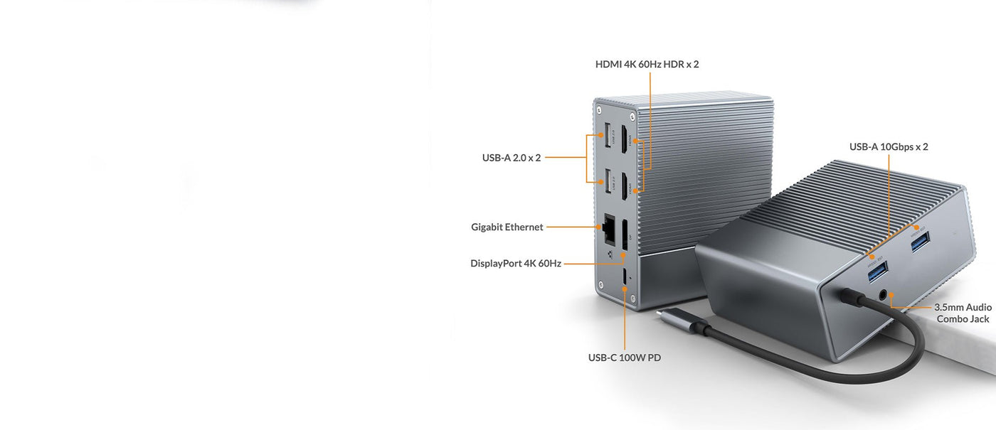HyperDrive GEN2 10-in-1 USB-C Docking Station