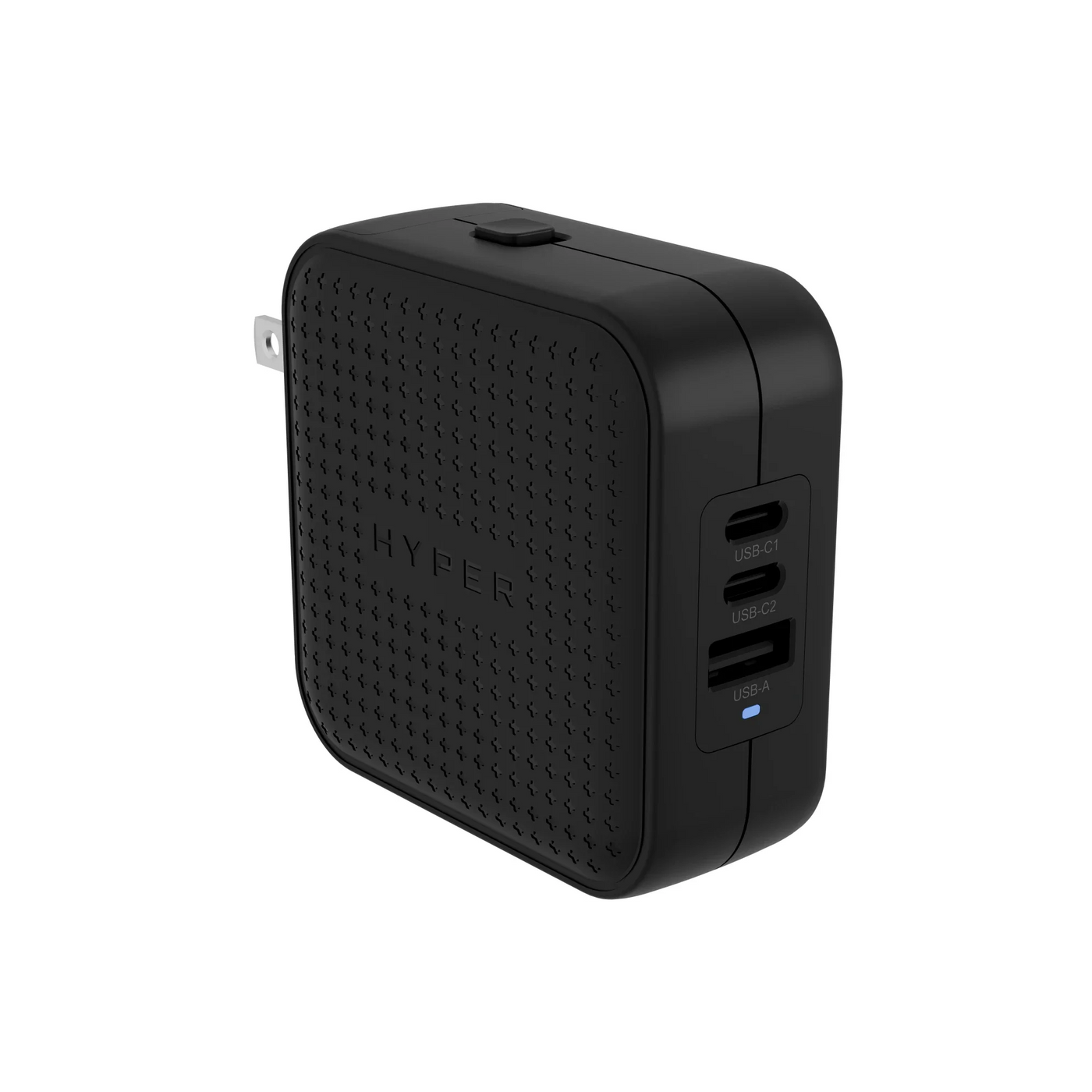 HyperJuice 70W GaN Safety Tested Travel Charger with 3 Ports