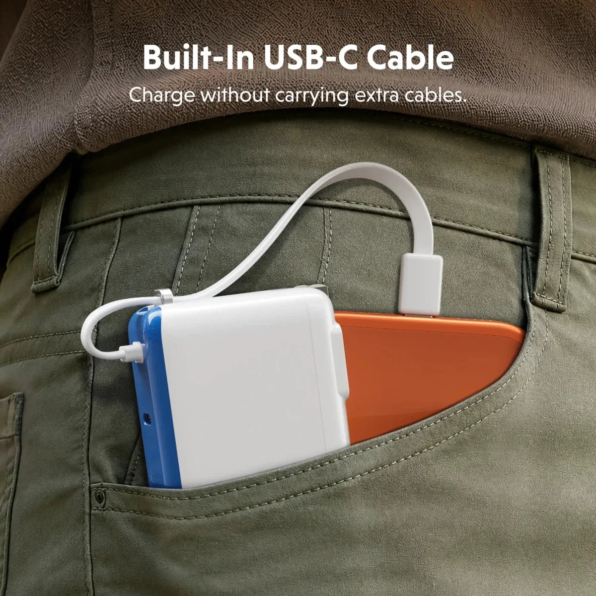 HyperJuice® Flex Mini 35W Power Bank & AC Charger