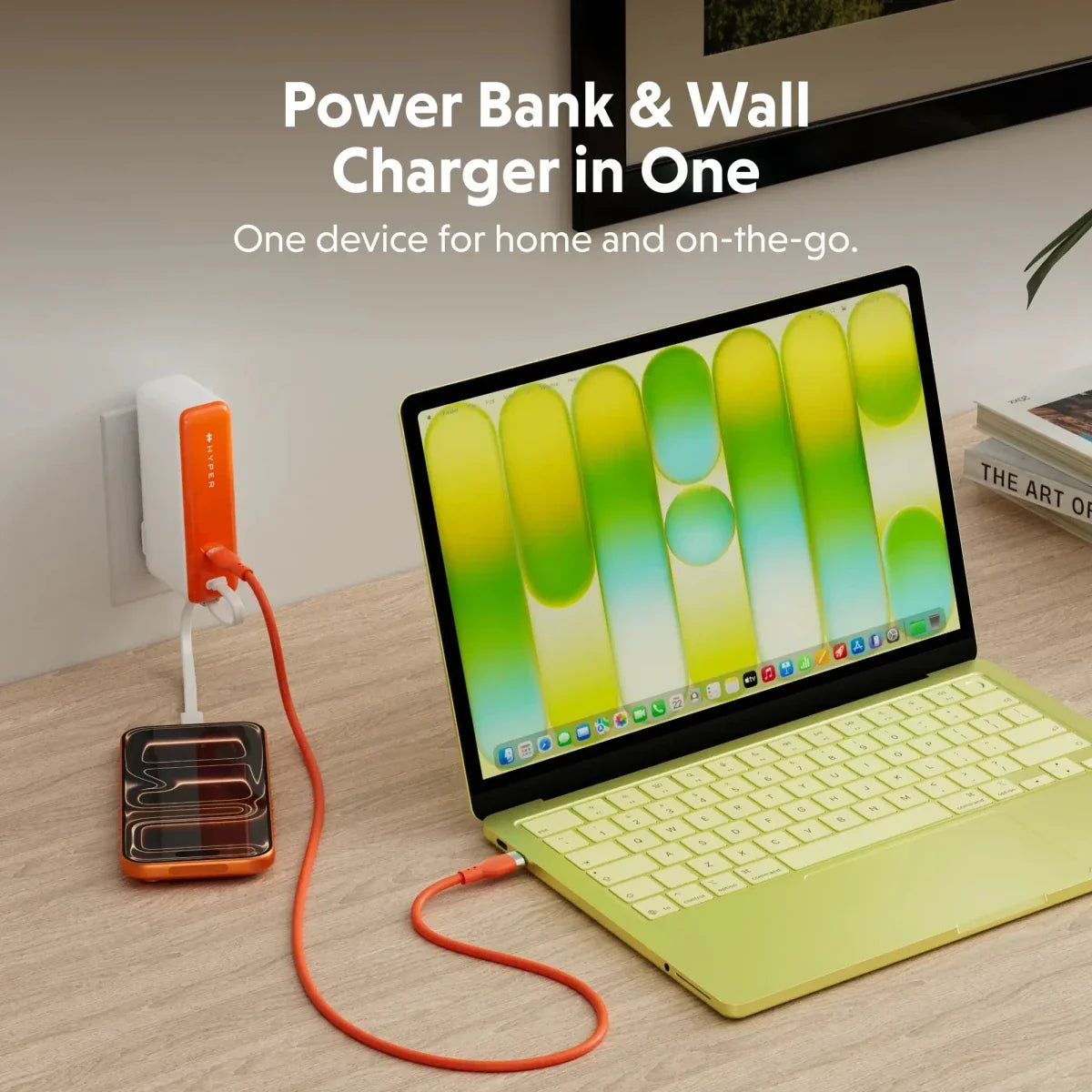 HyperJuice® Flex Mini 35W Power Bank & AC Charger