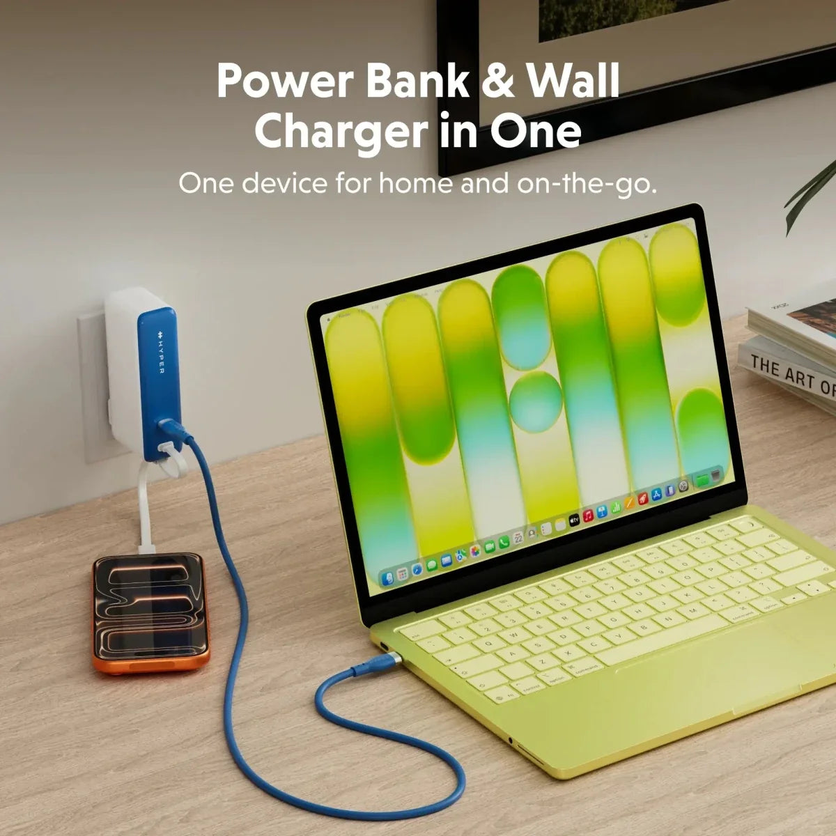 HyperJuice® Flex Mini 35W Power Bank & AC Charger