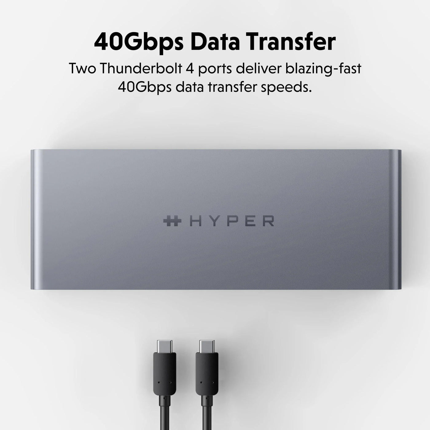 HyperDrive Thunderbolt 4 Docking Station (2 Downstream Ports)