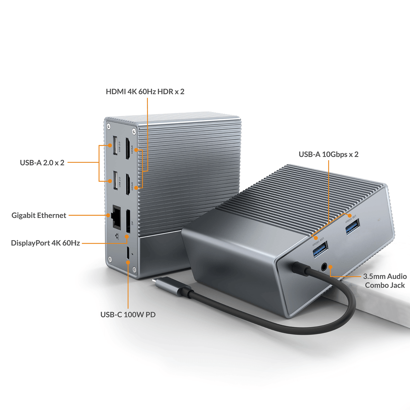 HyperDrive GEN2 10-in-1 USB-C Docking Station