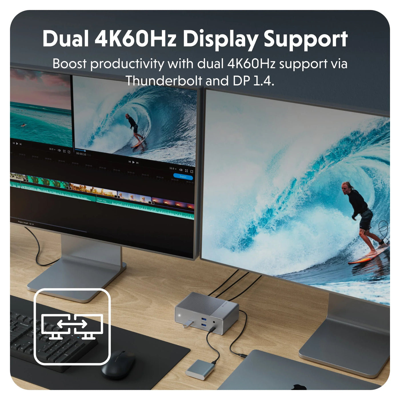 HyperDrive GEN2 Thunderbolt Docking Station