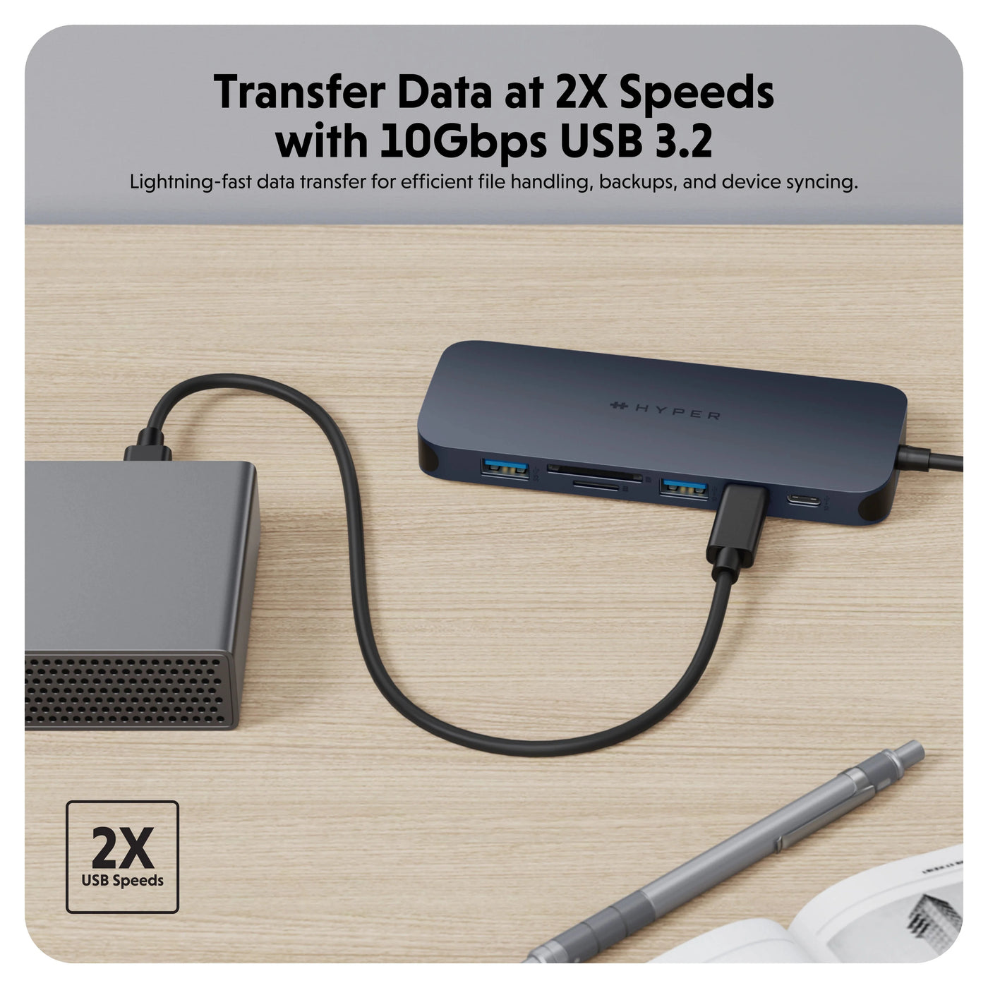 HyperDrive Next 10 Port USB-C Hub