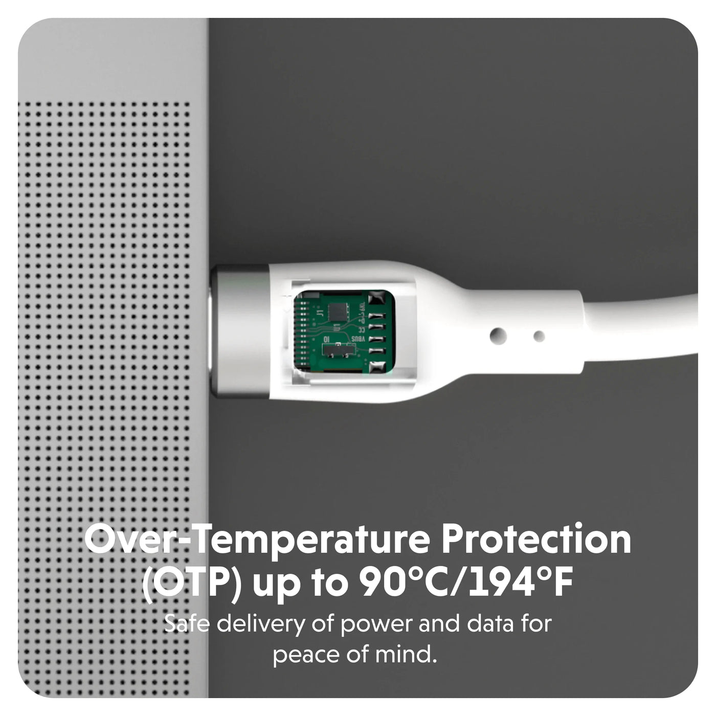 HyperJuice 240W Silicone USB-C to USB-C Cable (3ft/1m)