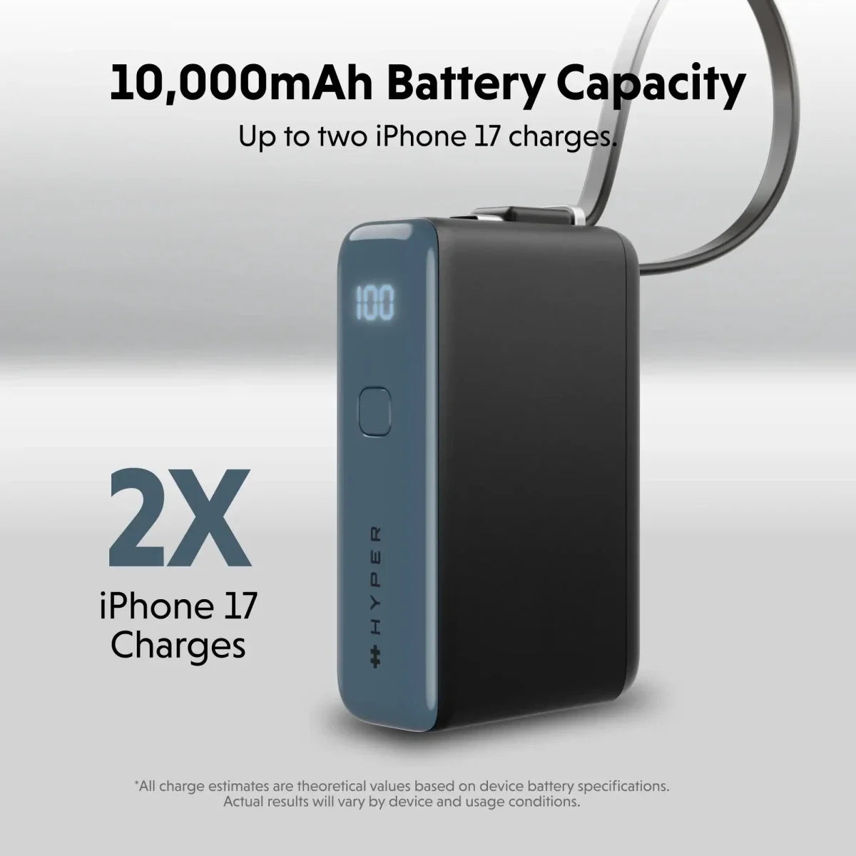 HyperJuice® Flex 10K Mini 30W Power Bank