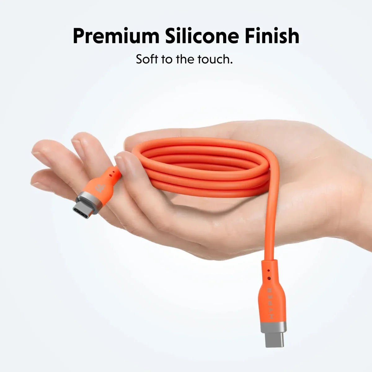 HyperJuice® Flex USB-C Silicone Charging Cable