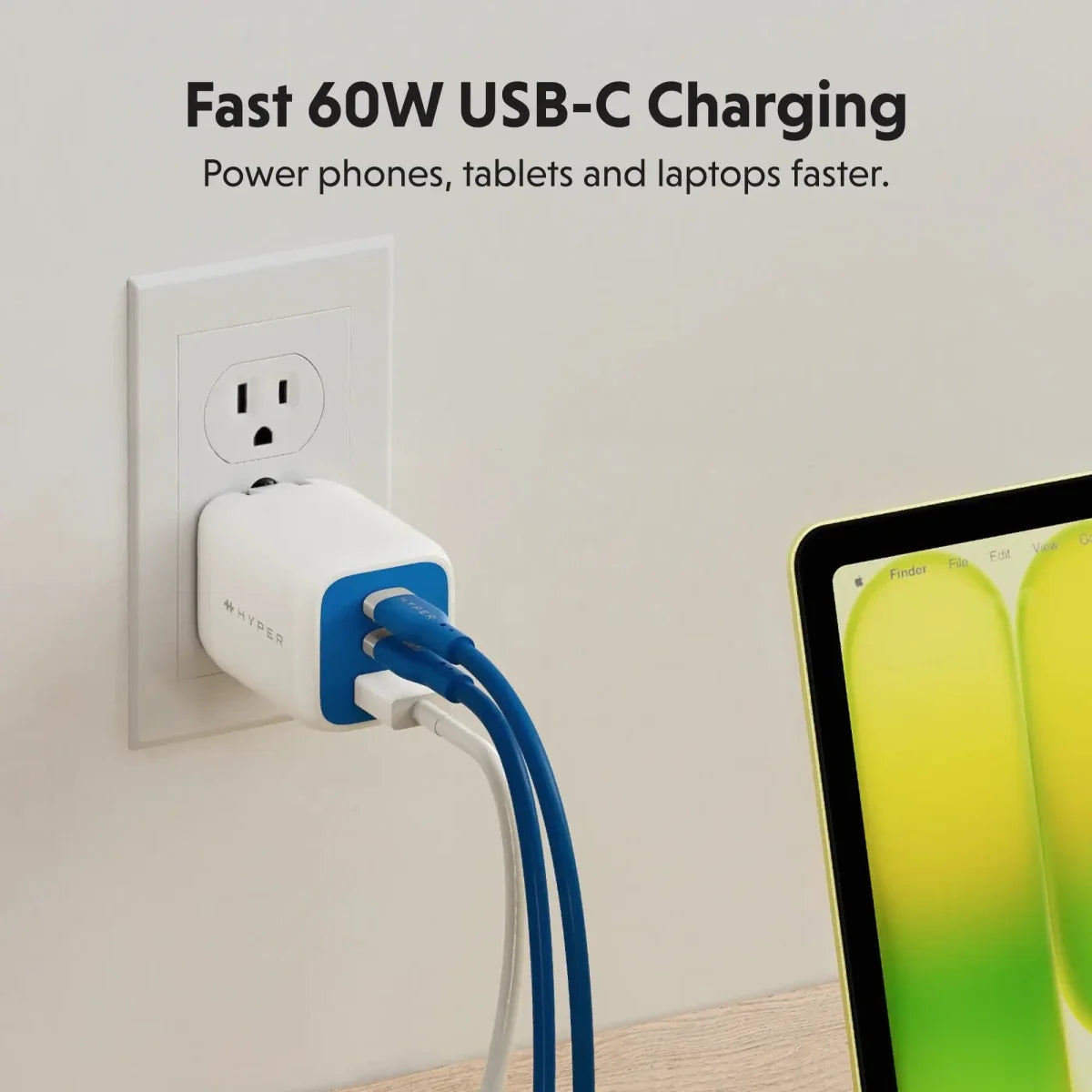 HyperJuice® Flex USB-C Silicone Charging Cable