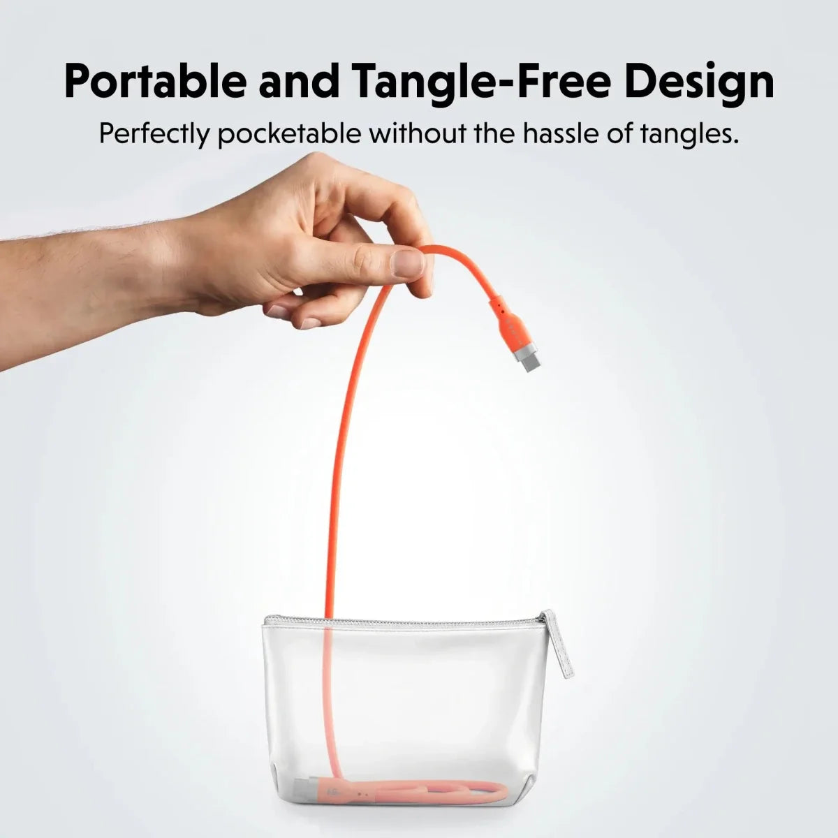 HyperJuice® Flex USB-C Silicone Charging Cable