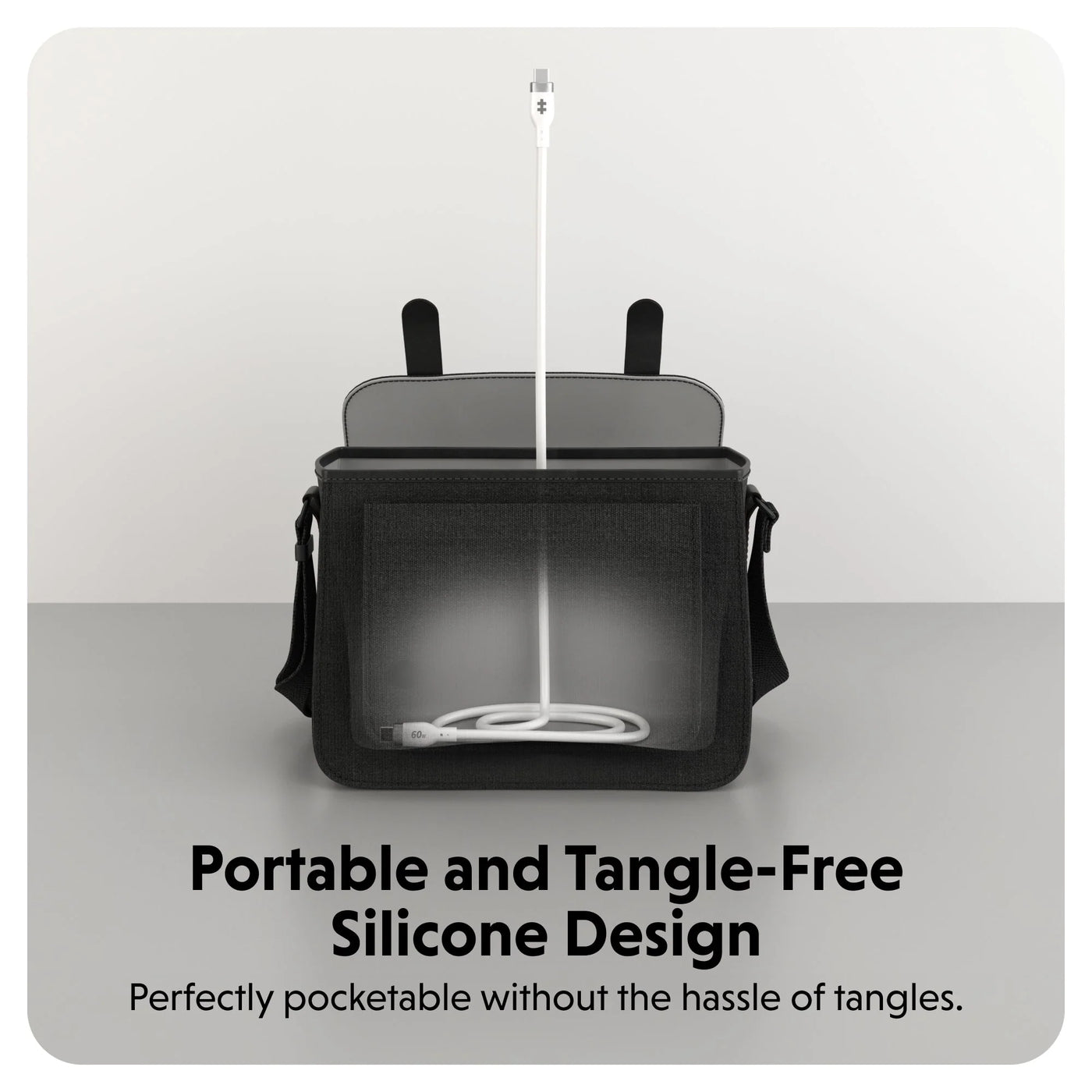 HyperJuice USB-C Silicone Charging Cable (1.5m/5ft)