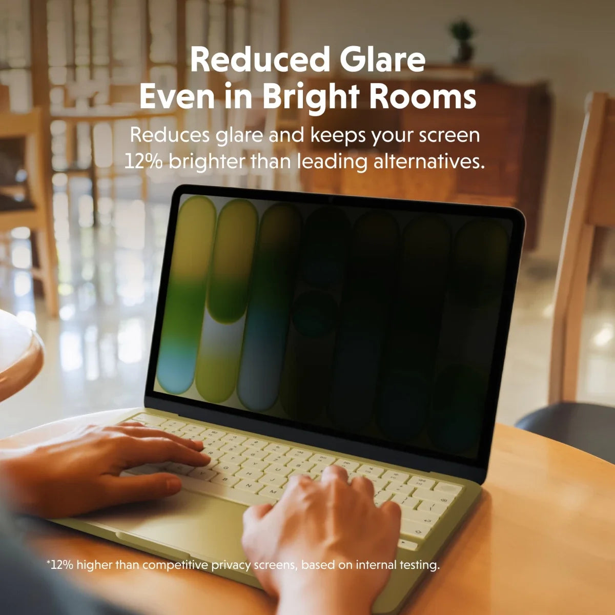 HyperShield Magnetic Privacy Screen for MacBook Neo 13”